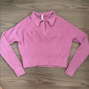 lululemon Collared Merino Wool-Blend Sweater